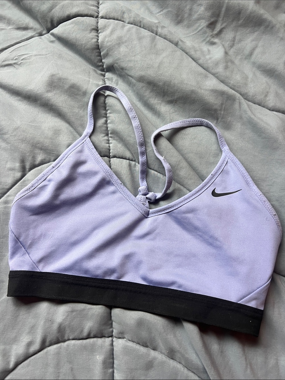 Nike Lavender Sports Bra with Black Band